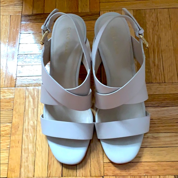 Cole Haan block heels - Picture 1 of 5